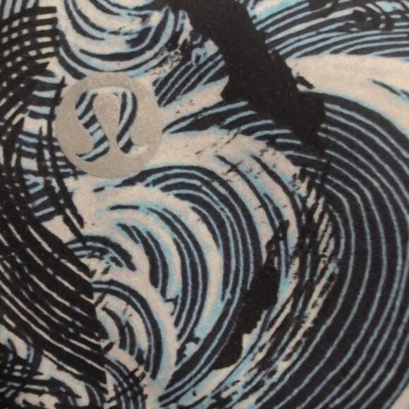 Lululemon Fast & Free Crop II *Nulux 19" Eternal Wave Starlight Black - Picture 8 of 10